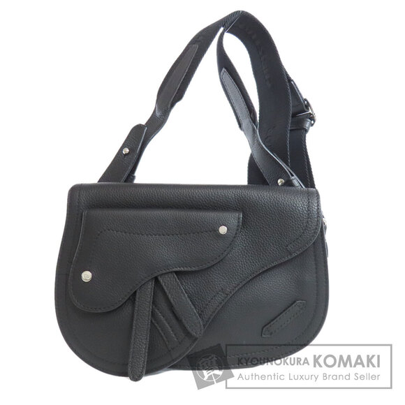 Christian Dior Saddle Shoulder Bag Calfskin